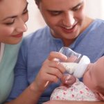 Artificial feeding of a newborn