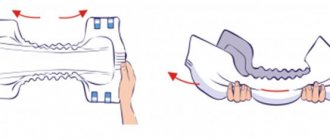 How to properly put on diapers for a bedridden patient?