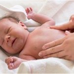 Массаж животика новорожденному ребенку