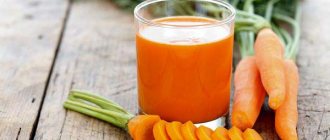 морковный сок для кормящей матери