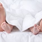 Co-sleeping with an infant